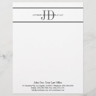 Papel Timbrado Cabeçalho SilverScript MatchBusinessCard do