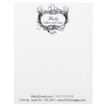 Cabeças de leitura de chic preto e branco roxas