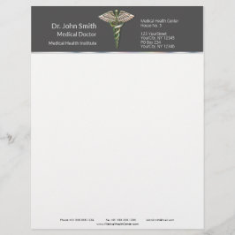 Papel Timbrado Caduco Médico 3D Holográfico