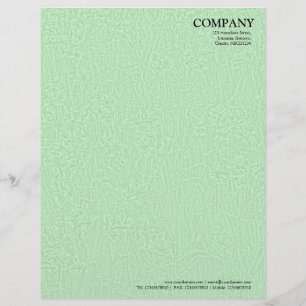 Papel Timbrado Cama da textura dos Daffodils - verde