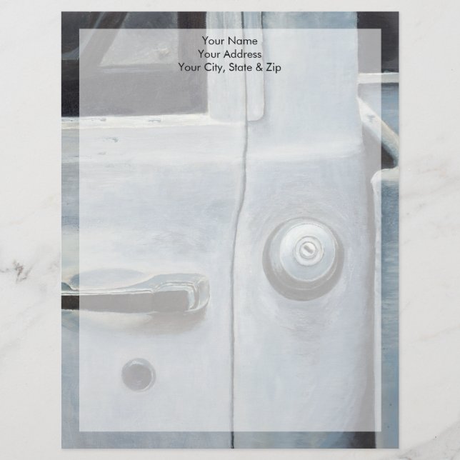 Papel Timbrado Caminhão de Recepção Antigo (Frente)