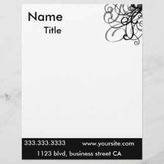 Papel Timbrado cartazes elegantes