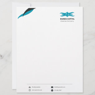 PAPEL TIMBRADO CARTEIRA DE NEGÓCIOS MINIMALISTA
