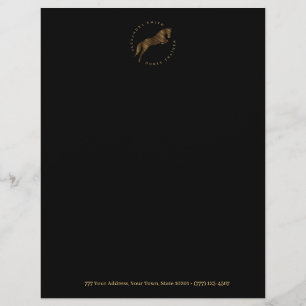 Papel Timbrado Cavalo de Pulso   Cavalo Escrivado   Formador de c