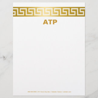 Papel Timbrado chave do grego 311-Golden