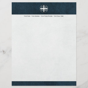 Papel Timbrado Christogram ICXC NIKA Jesus conquista