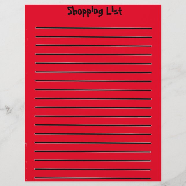 Papel Timbrado Comprando vermelho timbrado (Frente)