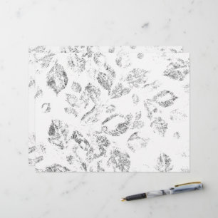 Papel Timbrado Conjunto de Pastas de Arquivos Botânicos Elegantes