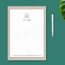 Papel Timbrado Contratado de Construção de Construção Moderno Min