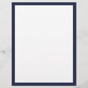 Papel Timbrado Cor feita sob encomenda vazia