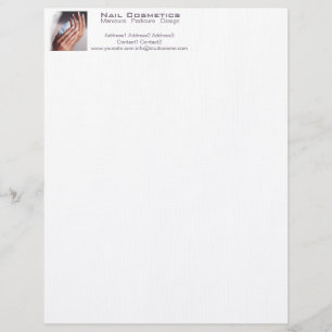 Papel Timbrado Cosméticos das unhas 1 - Letterhead