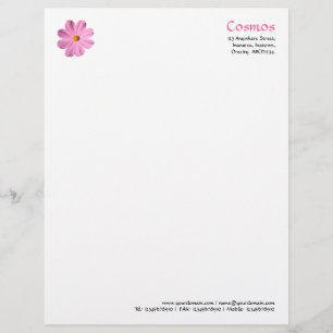 Papel Timbrado Cosmo Rosa