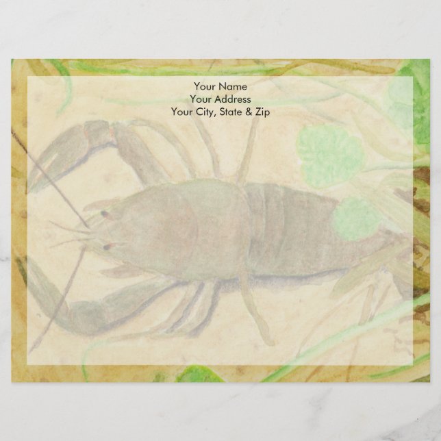 Papel Timbrado Crayfish (Frente)
