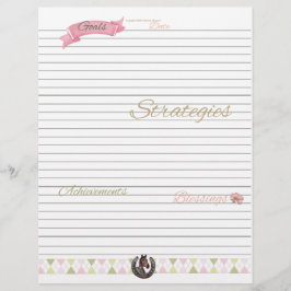 Papel Timbrado crie seu próprio diário HORSE