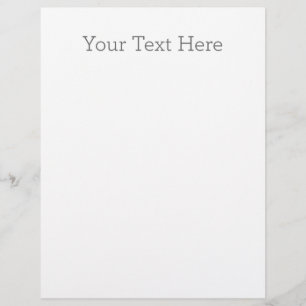 Papel Timbrado Crie seu próprio letterhead