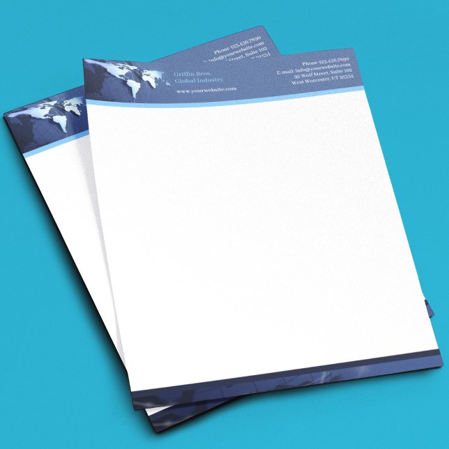 Papel Timbrado da Tech Globe (Criador carregado)