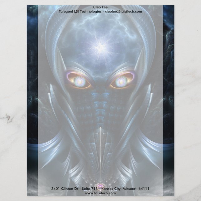 Papel Timbrado Darian Warrior (Frente)