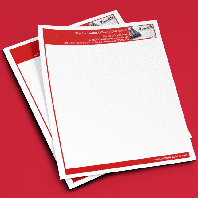 Papel Timbrado de Contabilidade (Criador carregado)