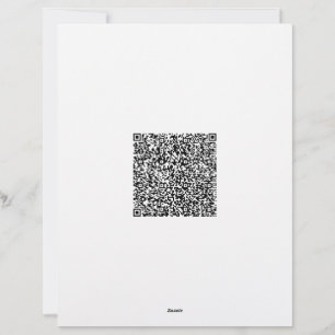 Papel Timbrado de Negócios Moderno com Código QR e