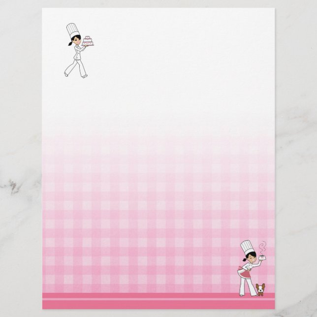 Papel Timbrado Decorado para Arquivos de Receitas  (Frente)