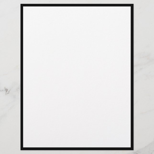 Papel Timbrado Design de Carta de Marca Comercial Profissional (Verso)