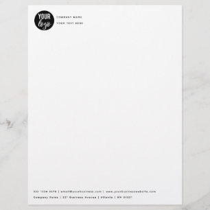 Papel Timbrado Design Letterhead Moderno