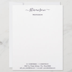 Papel Timbrado Design o seu próprio Modelo Letterhead com o Códig
