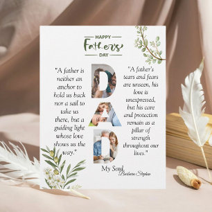 Papel Timbrado Dia de os pais Feliz do Branch Olive