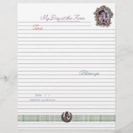 Papel Timbrado Diário DIÁRIO PERSONALIZADO COM O SEU PRÓPRIO CAVA