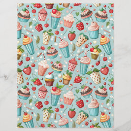 Papel Timbrado Diversão com Sorvete