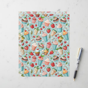 Papel Timbrado Diversão com Sorvete