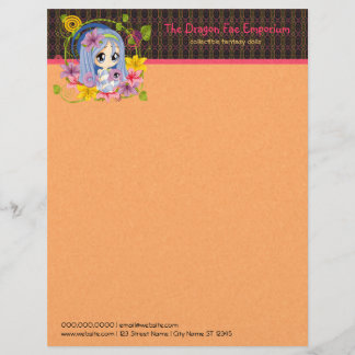 Papel Timbrado Dragon Fae