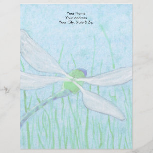 Papel Timbrado Dragonfly