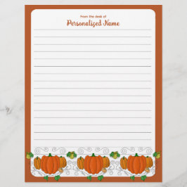 Papel Timbrado É outono - linha