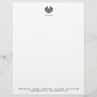 PAPEL TIMBRADO ELEGÂNCIA FLOR DESIGN SPA BEM-ESTAR