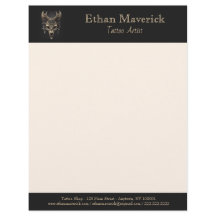 Elegante Fantasia Gótica Wolf Skull Black e Dourad