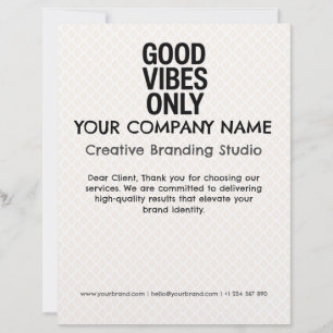 Papel Timbrado Empresa Comercial Papelaria Persona