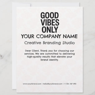 Papel Timbrado Empresa Comercial Papelaria Persona