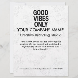 Papel Timbrado Empresa Comercial Papelaria Persona