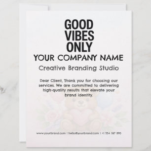 Papel Timbrado Empresa Comercial Papelaria Persona