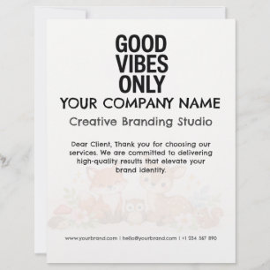 Papel Timbrado Empresa Comercial Papelaria Persona