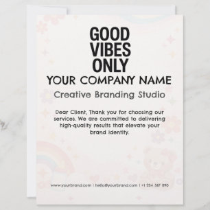 Papel Timbrado Empresa Comercial Papelaria Persona