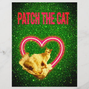 PAPEL TIMBRADO EMPURRE O GLAMOR E O DESIGN DE GATO