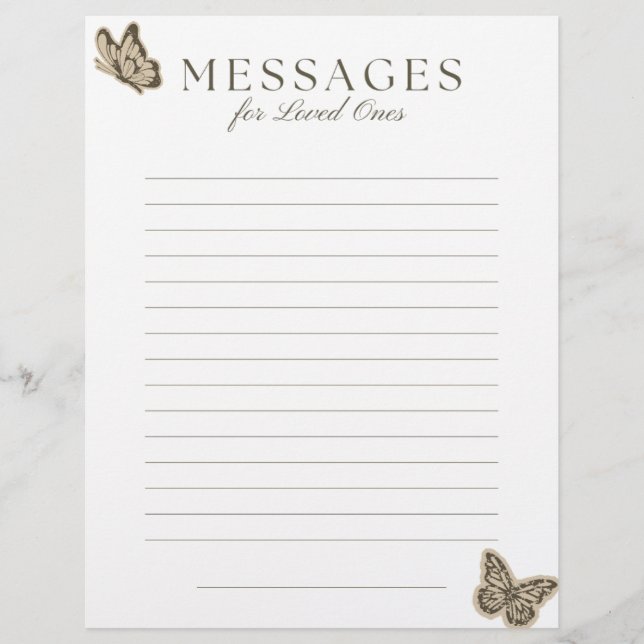 Papel Timbrado End-of-Life Letter to Loved Ones (Frente)