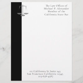 Papel Timbrado Escalas de Justiça