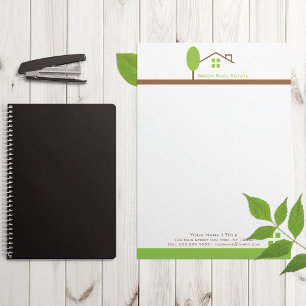 Papel Timbrado Escritório dos bens imobiliários