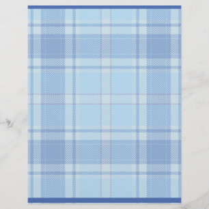 Papel Timbrado Estilo Chake Azul Rústico Simples