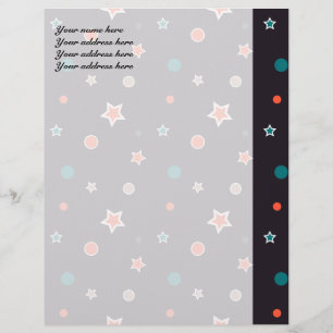 Papel Timbrado Estrelas Brilhantes