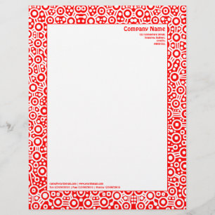 Papel Timbrado ET Circuity - Vermelho