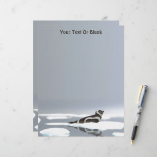 Papel Timbrado Fecho De Friso No Gelo